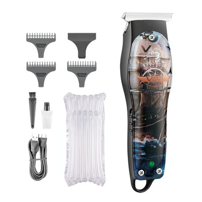VGR Hair Trimmer Professional Hair Clipper Επαναφορτιζόμενη μηχανή κοπής Wireless Barber Edgers Cutter Clipper for Men V-953