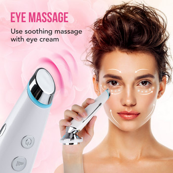 Eye Face Massager Skin Rejuvenation Radio Mesotherapy EMS LED Lifting Προσώπου Sonic Vibration Removal Removal Anti-Aging Εργαλεία RF