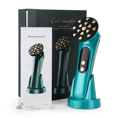 EMS RF masažer za lice Photon Rejuvenation Mezoterapija Lifting lica Ljepota Grijanje Vibracija Uklanjanje bora Uređaj protiv starenja