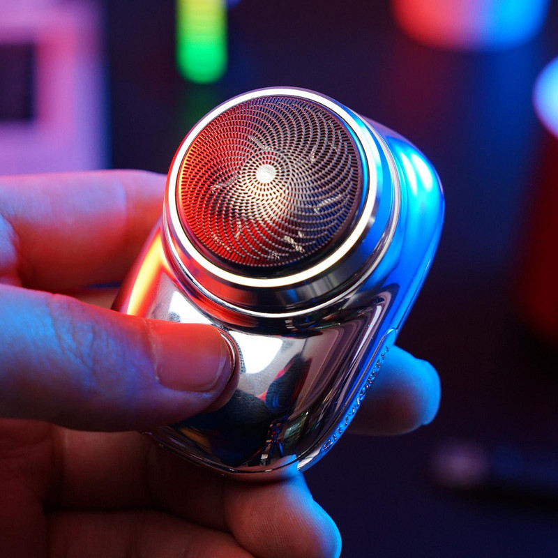 Μίνι-ξύρισμα Φορητή ηλεκτρική ξυριστική μηχανή USB Επαναφορτιζόμενη ξυριστική μηχανή προσώπου Ασύρματη ξυριστική μηχανή Wet Dry ανώδυνη αδιάβροχη ξυριστική μηχανή