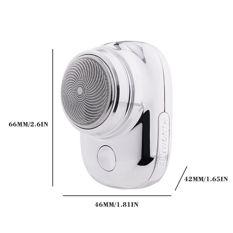 Μίνι-ξύρισμα Φορητή ηλεκτρική ξυριστική μηχανή USB Επαναφορτιζόμενη ξυριστική μηχανή προσώπου Ασύρματη ξυριστική μηχανή Wet Dry ανώδυνη αδιάβροχη ξυριστική μηχανή