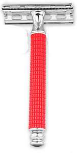 ALSHABAB 1-dijelni sigurnosni brijač od legure cinka za muškarce s ABS drškom 8X4 CM Ručni brijač u obliku slova T s dvostrukim rubom Baber alat za brijanje