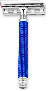 ALSHABAB 1-dijelni sigurnosni brijač od legure cinka za muškarce s ABS drškom 8X4 CM Ručni brijač u obliku slova T s dvostrukim rubom Baber alat za brijanje