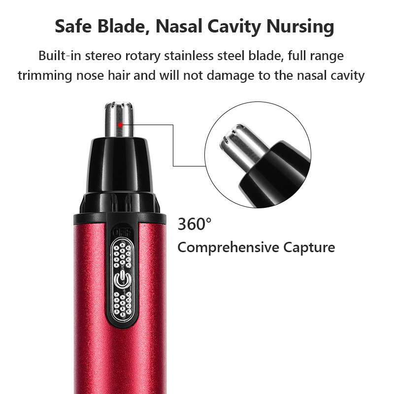 Trimer za dlačice u nosu i ušima Muški aparat za brijanje Brijač za obrve Brijač za obrve za nos Lice Čisti alate za osobnu njegu Šišanje za muškarce