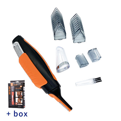 6 u 1 električni trimer za kosu trimer za uši nos trimer za uklanjanje šišač brijač višenamjenski trimer za njegu lica s LED svjetlom