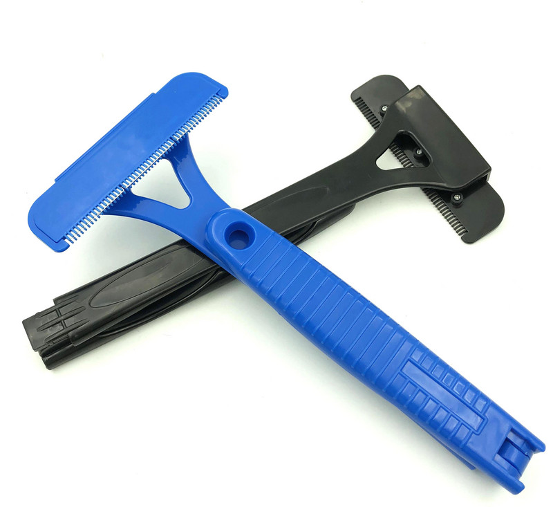 Biztonsági Férfi Hosszú nyelű Összecsukható Borotvakés Borotva Hátsó Hajvágó Test Láb Hát Borotva Borotva Epilátor Szőrtelenítő eszköz