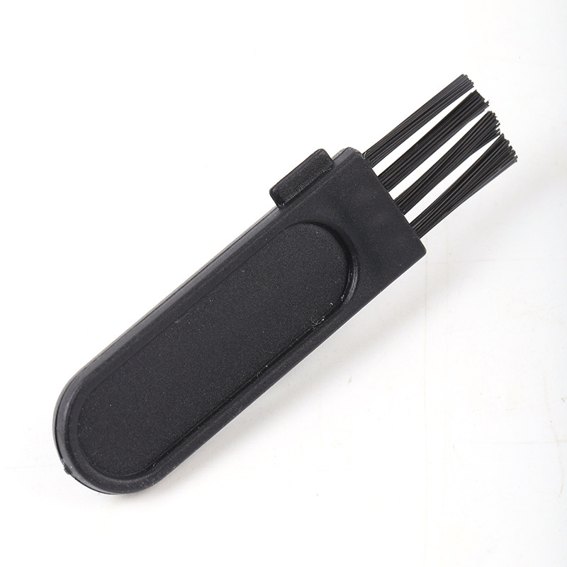 Muški sigurnosni brijač s dvostrukom oštricom Ručni brijač bez oštrice Neklizajući brijač s dugom drškom i četkom Alat za čišćenje brade TSLM1