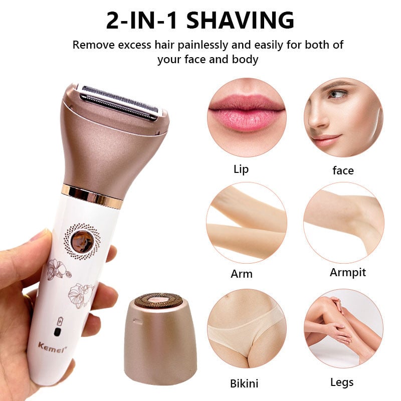 Brijač za intimna područja Brijanje Bikini zone Mjesto šišanja Električni ženski Brijač za stidne dlake Trimer Ženski ženski brijač za depilaciju