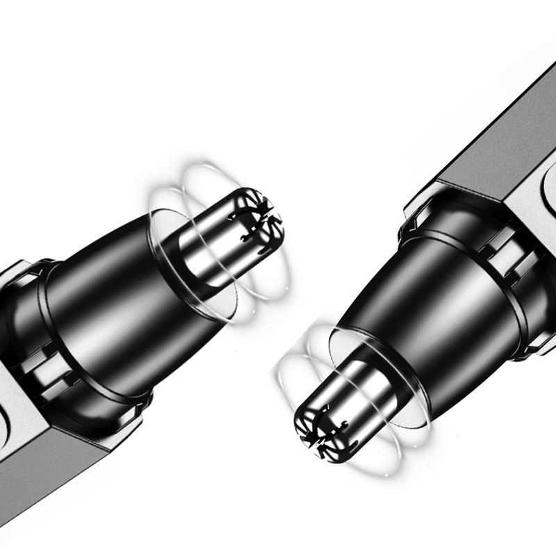 Električni trimer za brijanje za nos i uši Sigurna njega lica Punjivi trimer za dlačice u nosu za muškarce Brijanje za uklanjanje dlačica Brijač za bradu