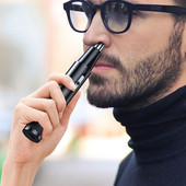 Električni trimer za brijanje za nos i uši Sigurna njega lica Punjivi trimer za dlačice u nosu za muškarce Brijanje za uklanjanje dlačica Brijač za bradu