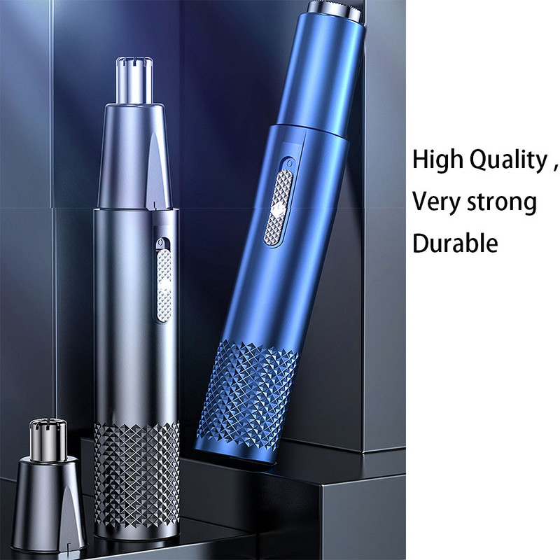 Električni trimer za brijanje za nos i uši Sigurna njega lica Punjivi trimer za dlačice u nosu za muškarce Brijanje za uklanjanje dlačica Brijač za bradu