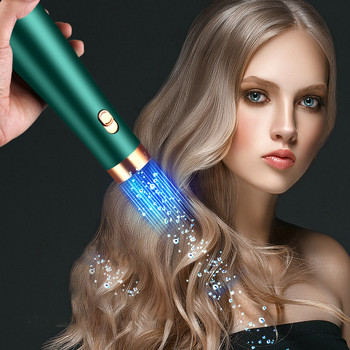 Νέα Ηλεκτρική βούρτσα για στεγνωτήρα μαλλιών ζεστού αέρα, χτένα για μπούκλες ισιώματος ενός βήματος με διαχύτη Επαγγελματικά εργαλεία styling μαλλιών