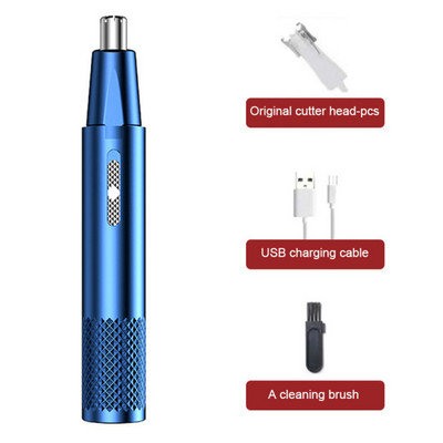 Ηλεκτρική κουρευτική μύτη Επαναφορτιζόμενη πλενόμενη πολυκινητική Ξυριστική μηχανή Ξυρίσματος Δύο σε ένα Ουδέτερο Αυτόματο Ξύρισμα Μύτης Κούρεμα μαλλιών