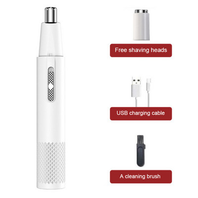 Ηλεκτρική κουρευτική μύτη Επαναφορτιζόμενη πλενόμενη πολυκινητική Ξυριστική μηχανή Ξυρίσματος Δύο σε ένα Ουδέτερο Αυτόματο Ξύρισμα Μύτης Κούρεμα μαλλιών