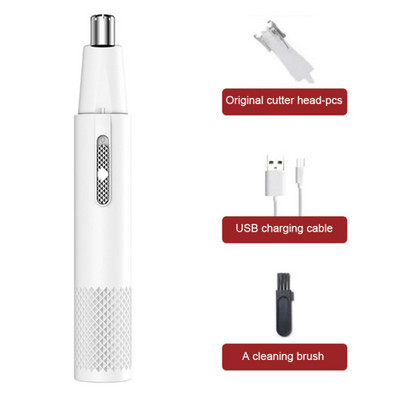 Ηλεκτρική κουρευτική μύτη Επαναφορτιζόμενη πλενόμενη πολυκινητική Ξυριστική μηχανή Ξυρίσματος Δύο σε ένα Ουδέτερο Αυτόματο Ξύρισμα Μύτης Κούρεμα μαλλιών