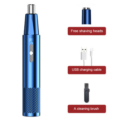 Ηλεκτρική κουρευτική μύτη Επαναφορτιζόμενη πλενόμενη πολυκινητική Ξυριστική μηχανή Ξυρίσματος Δύο σε ένα Ουδέτερο Αυτόματο Ξύρισμα Μύτης Κούρεμα μαλλιών