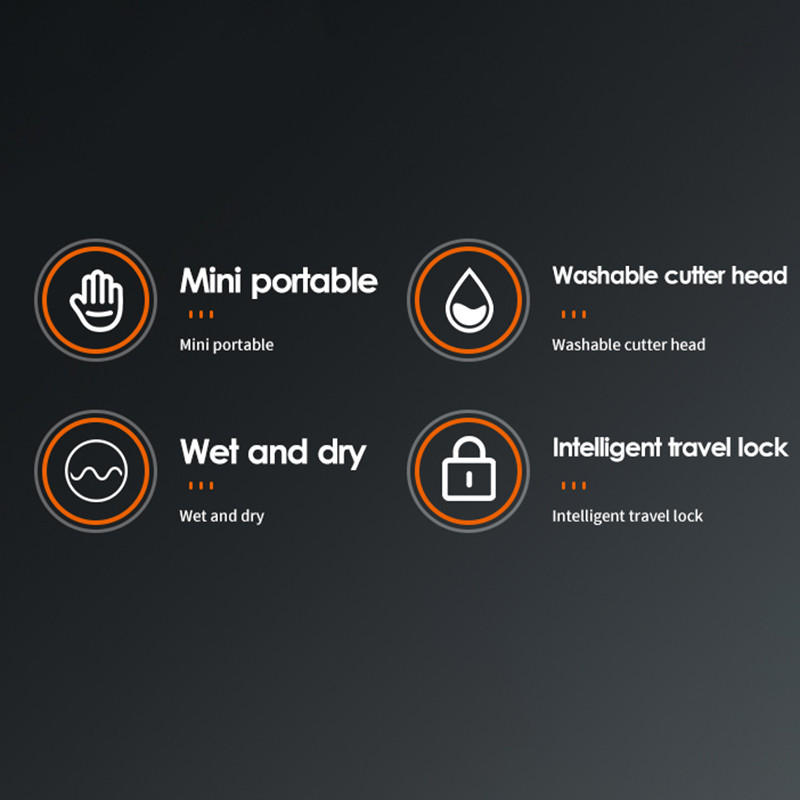 Ηλεκτρική κουρευτική μύτη Επαναφορτιζόμενη πλενόμενη πολυκινητική Ξυριστική μηχανή Ξυρίσματος Δύο σε ένα Ουδέτερο Αυτόματο Ξύρισμα Μύτης Κούρεμα μαλλιών