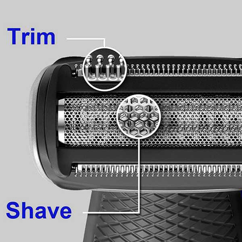 3 csomagos borotvafej csere trimmer Bodygroomhoz BG 2024 - 2040 S11 YSS2 YSS3 sorozat kefével