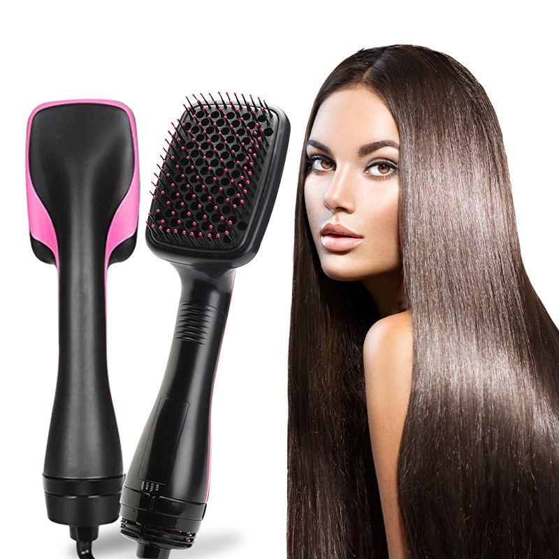 One Step Hajszárító és Volumerítő Hajszárító Szalon Hot Air Paddle Styling Brush Negative Ion Generator Hajvasaló otthon
