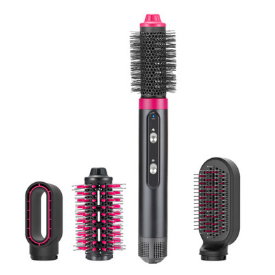 Πιστολάκι μαλλιών Professional Salon 4 σε 1 Hair One Step Dryer Brush Βούρτσα ισιώματος μαλλιών Ion HairDryer Electric Hair Blower Brush