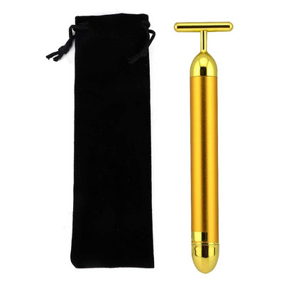 Ultrahangos 24K Beauty Bar Face Lift Masszírozó Arcbőr SPA Massager Stick bőrfeszesítő karcsúsító ránctalanító arcápoló eszközök