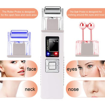 Microcurrent ION Galvanic Skin Whitening Σύσφιξη Αντιγήρανσης Αφαίρεση ρυτίδων Πανάδες Iontophoresis Εργαλεία περιποίησης προσώπου