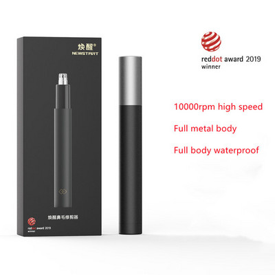 Huanxing Mini mașină electrică de tuns pentru nas HN1 Lamă ascuțită pentru spălare corporală Design minimalist portabil Impermeabil pentru utilizare zilnică