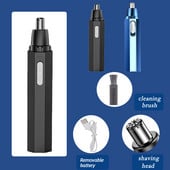 Aparat de tuns electric pentru nas Aparat de tuns Aparat de tuns Barbati Femei Urechi Gât Epilator de sprancene Trimmer Aparat de ras Barbat Curat Trimer Kit de îndepărtare a aparatului de ras