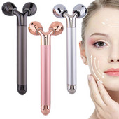 Electric Roller Beauty Bar vibráló arcmasszírozó görgős masszírozó ránctalanító bőrápoló görgős arcmasszírozó lift karcsúsító eszköz