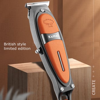 Γνήσιο Kemei Powerful Barber Hair Trimmer For Men Electric Body Beard Trimmer Επαναφορτιζόμενη μηχανή κοπής Clipper