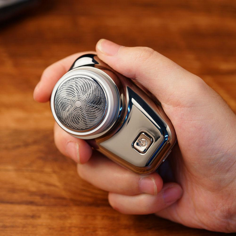 Mini-Shave prijenosni električni brijač za muškarce USB punjivi električni brijač za lice Bežični brijači Mokro suho bezbolni brijač