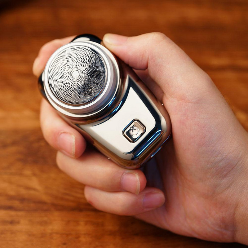 Mini-Shave prijenosni električni brijač za muškarce USB punjivi električni brijač za lice Bežični brijači Mokro suho bezbolni brijač