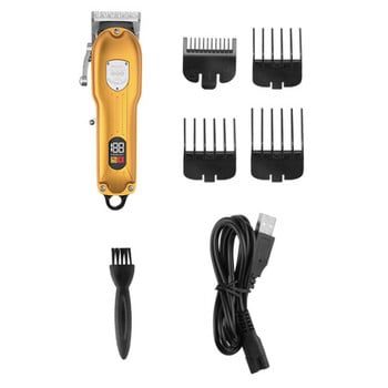 Πρωτότυπο Kemei Professional Hair Trimmer For Men Electric Hair Clipper Beard Επαναφορτιζόμενο μηχάνημα κοπής μαλλιών ισχύος 10W