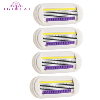 Lame de ras pentru femei Lama pentru îndepărtarea părului de siguranță aparate de ras Lady Cap de înlocuire compatibil Gillettee Venuse