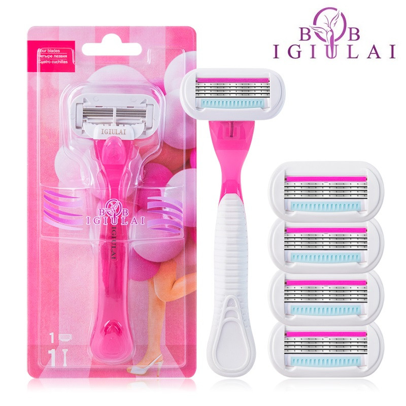 Lame de ras pentru femei Lama pentru îndepărtarea părului de siguranță aparate de ras Lady Cap de înlocuire compatibil Gillettee Venuse