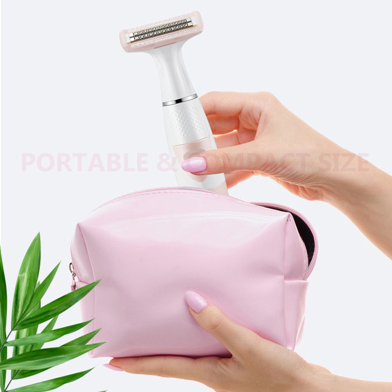 Безболезнено обезкосмяване Електрическа самобръсначка Wet Dry Use Private Hair Shaving Bikini Trimmer Дамска самобръсначка за срамни косми Епилатор за тяло
