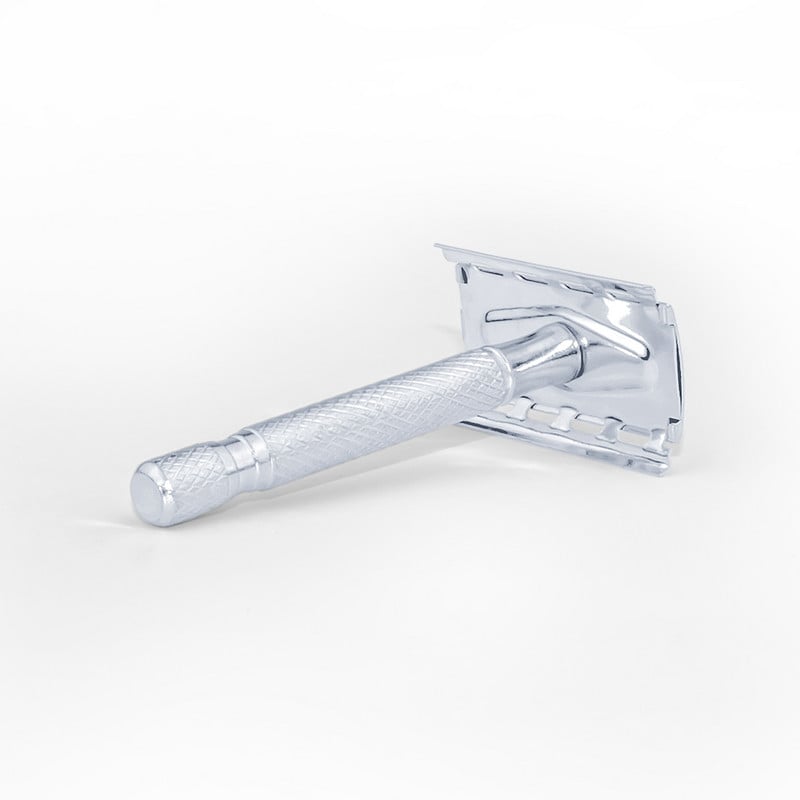 ALSHABAB rozsdamentes acél biztonsági borotva férfiaknak fodrász borotválkozó haj szakáll kézi Double Edge Barbeador 7,3x4 cm