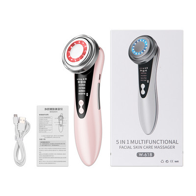 Beauty Devices Συσκευές ανόρθωσης προσώπου RF Microcurrent Skin Rejuvenation Facial Massager Light Therapy Αντιγήρανση ρυτίδων Περιποίηση του δέρματος