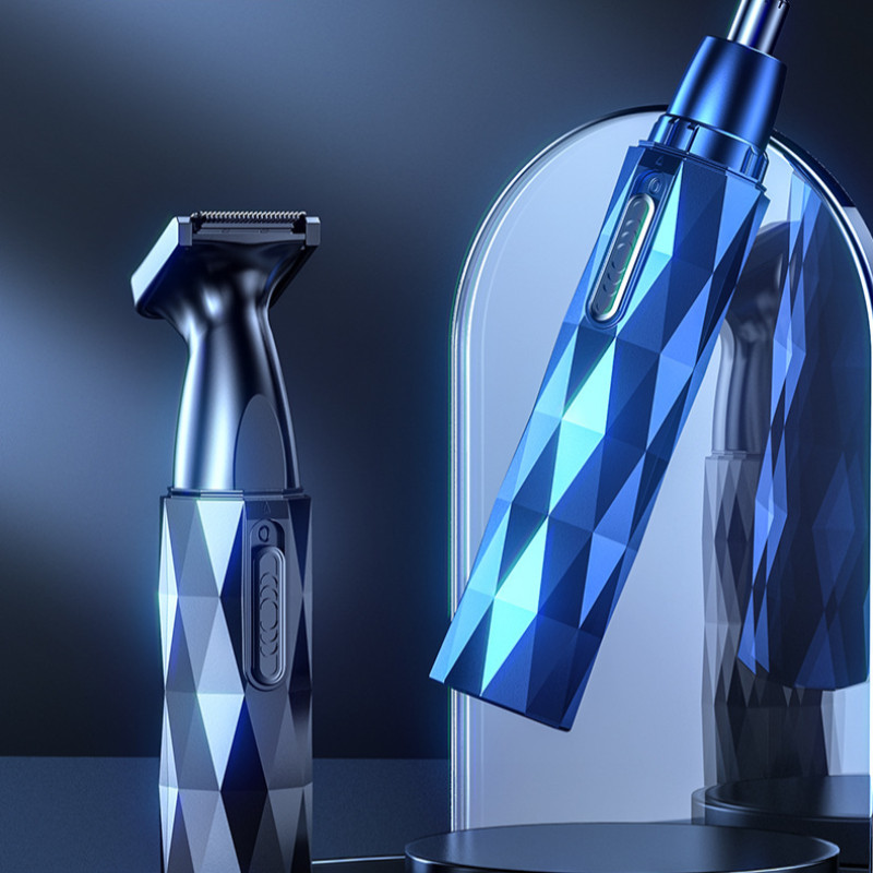 Hordozható elektromos borotválkozó orrfülvágó férfiaknak Arcápolás Újratölthető orrszőrvágó Borotvaszőrtelenítő Borotvaszakáll