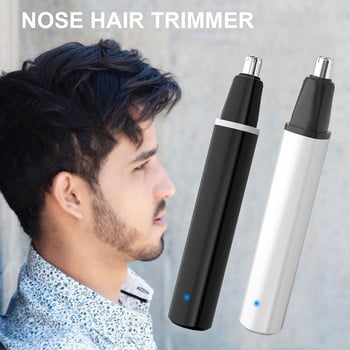 Електрически тример за косми в носа USB акумулаторен нос Vibrissa Razor Hair Eyebrow Trimmer Shaver Man Trimer Razor Removal Hair Kit