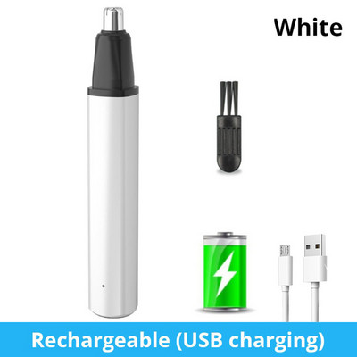 Elektromos orr-szőrvágó USB újratölthető orr Vibrissa borotvaszőr szemöldökvágó borotva férfi trimmer borotvaeltávolító szőrkészlet