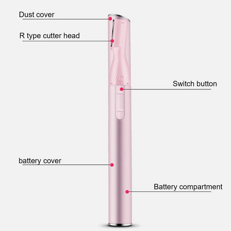 Aparat de ras electric multifunctional pentru femeie aparat de ras Facial corp indepartarea parului picior axile epilator nas sprancene