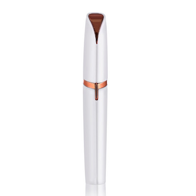 Trimmer electric pentru sprâncene pentru femei Epilator de securitate pentru îndepărtarea părului pentru sprâncene Mini aparat de ras aparat de ras fără durere Dispozitiv de îndepărtare a părului facial