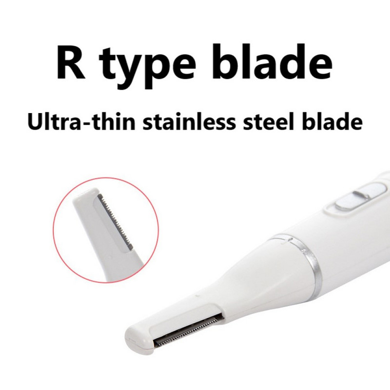 4 az 1-ben fej akkumulátorral működő hajvágó orr hajvágó női férfiaknak Férfi fülszőr Szemöldök szakáll orr szőrtelenítés