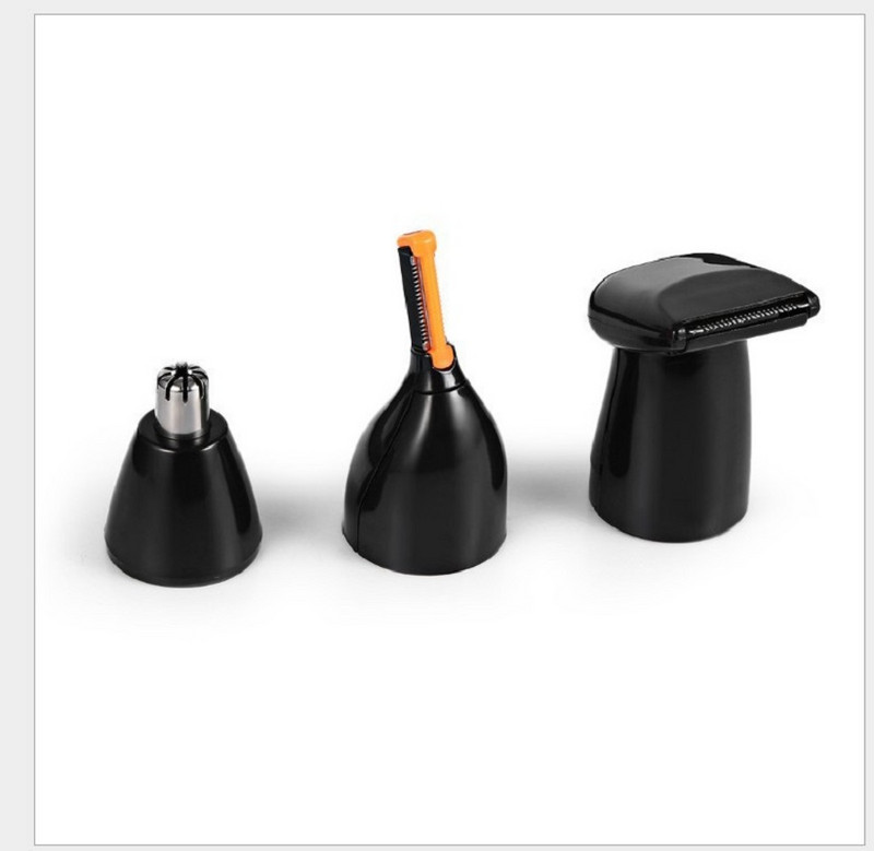 3 az 1-ben újratölthető orrvágó szakállvágó férfiaknak mikroborotva szemöldök orrszőrvágó orr- és fültisztító ápoló készlet