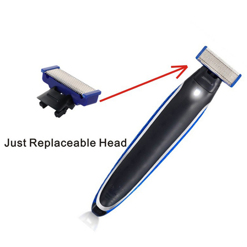 (2 - 6 KOM.) Zamjenska glava za muške brijaće aparate Čišćenje Solo trimera Mikrododirne glave za brijanje od nehrđajućeg čelika Oštrice