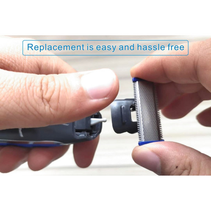 (2 - 6 KOM.) Zamjenska glava za muške brijaće aparate Čišćenje Solo trimera Mikrododirne glave za brijanje od nehrđajućeg čelika Oštrice