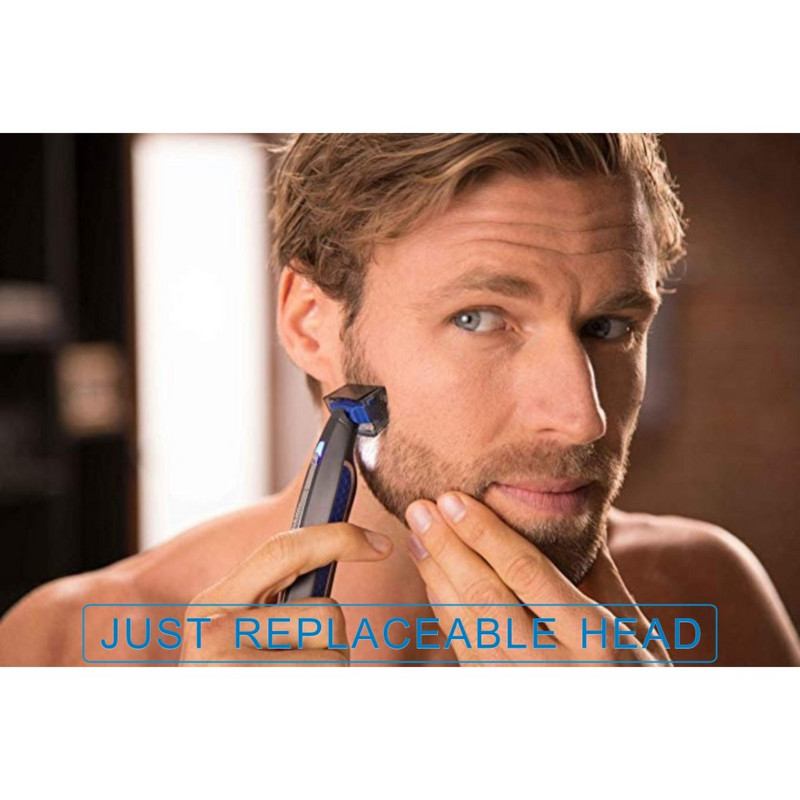 (2 - 6 KOM.) Zamjenska glava za muške brijaće aparate Čišćenje Solo trimera Mikrododirne glave za brijanje od nehrđajućeg čelika Oštrice
