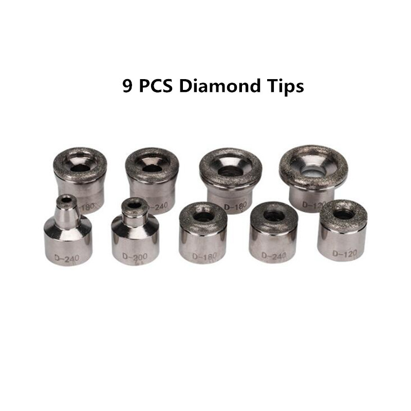 Кожа Диамантено премахване на дермабразио Грижа за кожата на лицето Устройство за красота Белези Акне Пилинг на порите Машина Масажор Микродермабразио