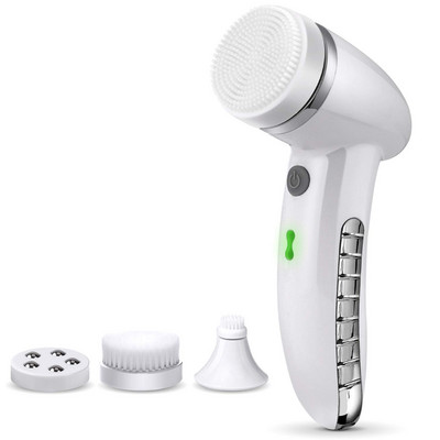 4 u 1 električna ženska četka za čišćenje lica sa 100% sigurnim pranjem IPX6 USB ženski električni aparat za čišćenje lica Nu Face Skin Care